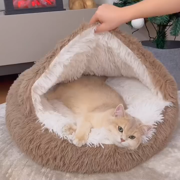 Fluffy Cat Bed